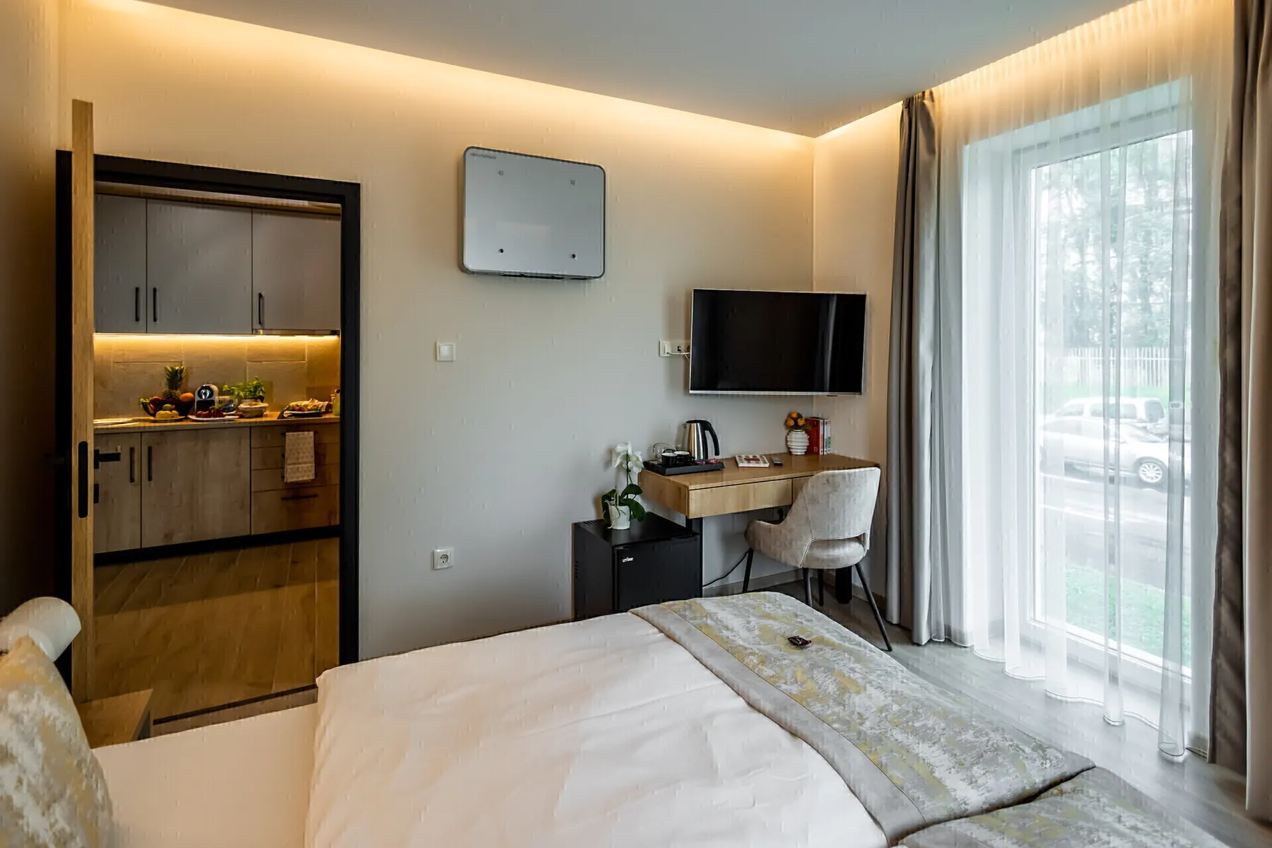 A Mokka House egyik Pesti úti apartmanja