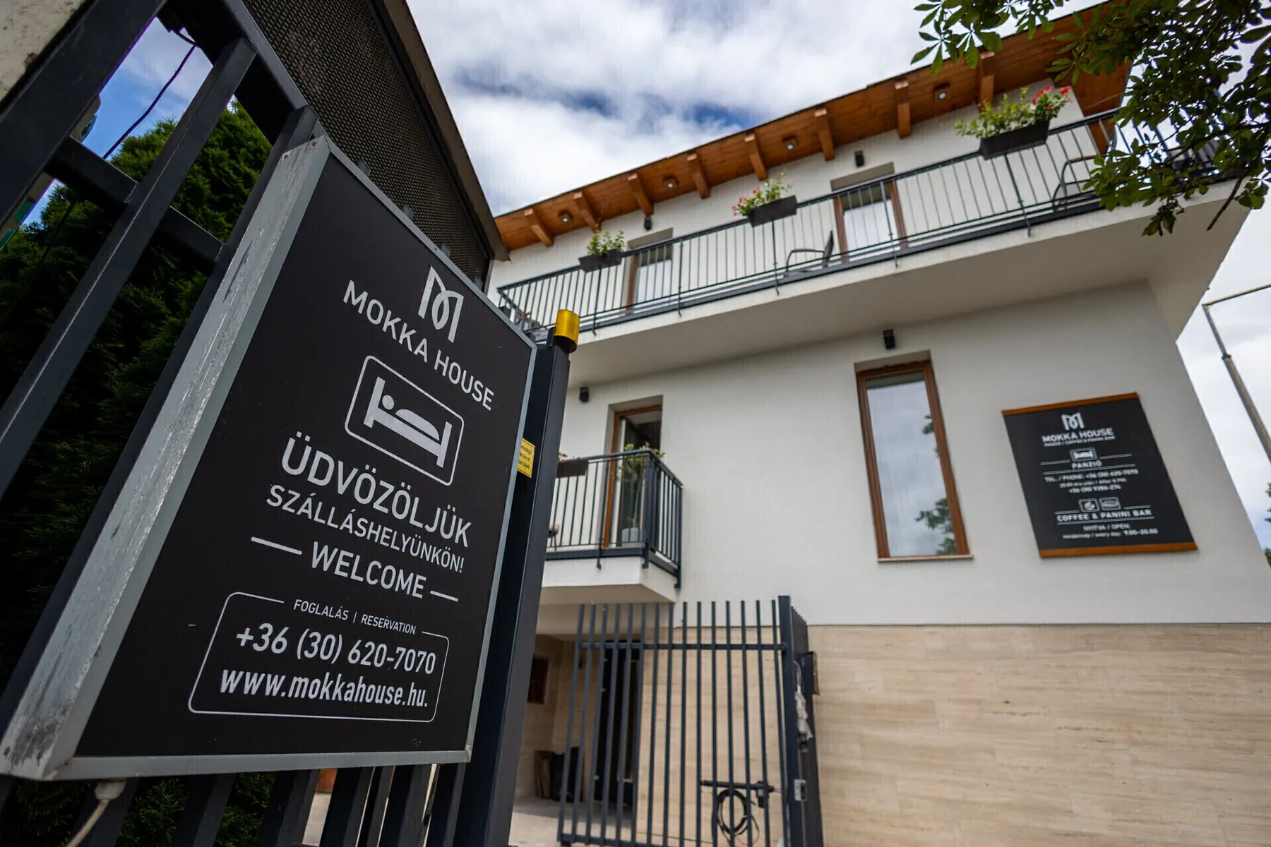 Mokka House kívülről