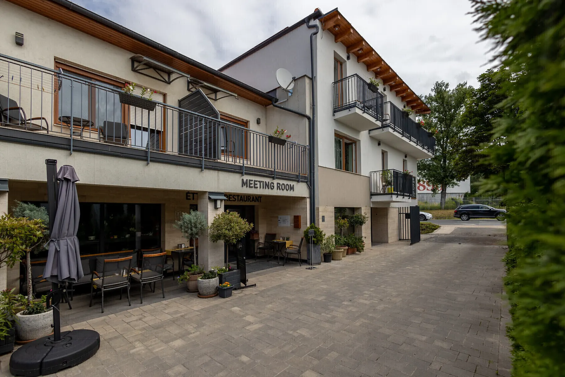 Mokka House kívülről